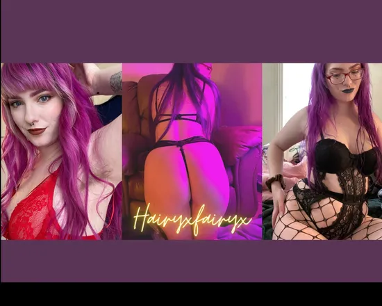 OnlyFans cuenta hairyxfairyx header 2