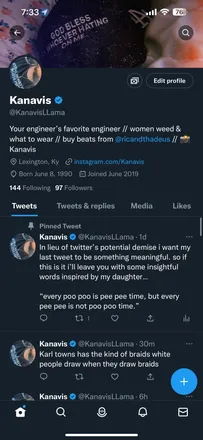 OnlyFans account  kanavis avatar 1