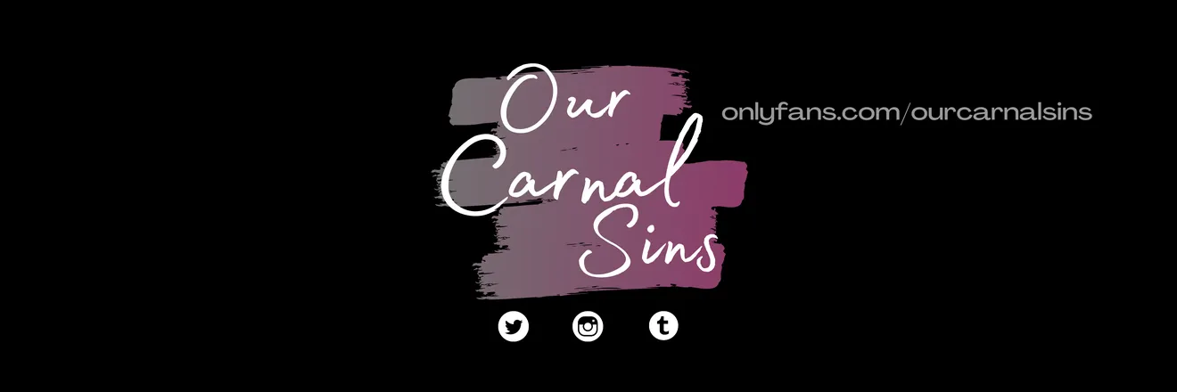 OnlyFans cuenta ourcarnalsins header 2