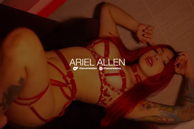 OnlyFans cuenta iamarielallen header 2