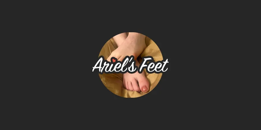 OnlyFans account  arielfeetgirl header 2