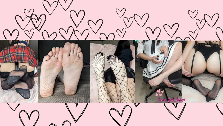 OnlyFans account  tomie_feet_kawaii header 2