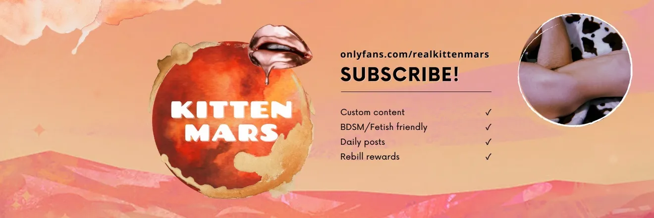 OnlyFans cuenta realkittenmars header 2