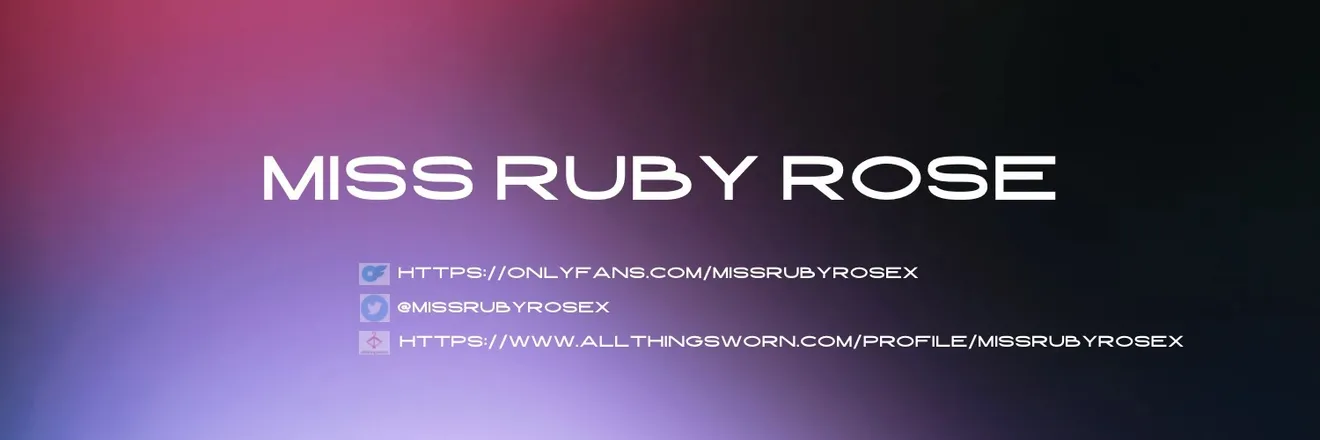 OnlyFans cuenta missrubyrosex header 2