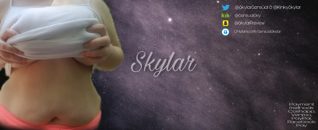 OnlyFans cuenta sensualskylar header 2