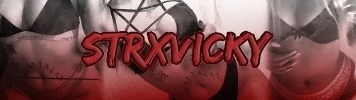 OnlyFans cuenta strx.vicky.official header 2