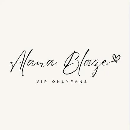 OnlyFans account  alanablaze header 2