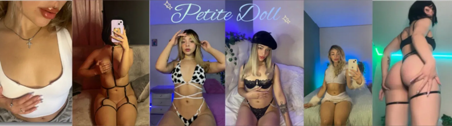 OnlyFans cuenta petitee.doll header 2