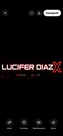 OnlyFans cuenta luciferdiaz header 2