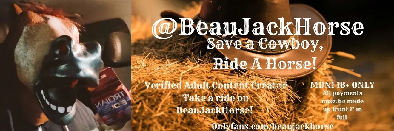OnlyFans cuenta beaujackhorse header 2