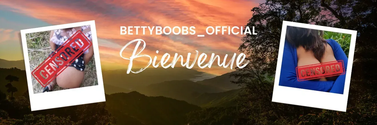 OnlyFans account  bettyboobs_official header 2