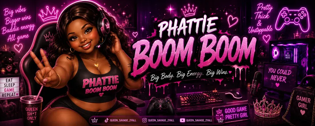 OnlyFans account  phattieboomboomvibez header 2