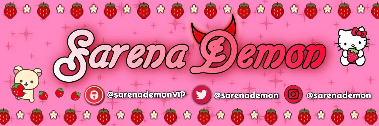 OnlyFans cuenta sarenademonvip header 2