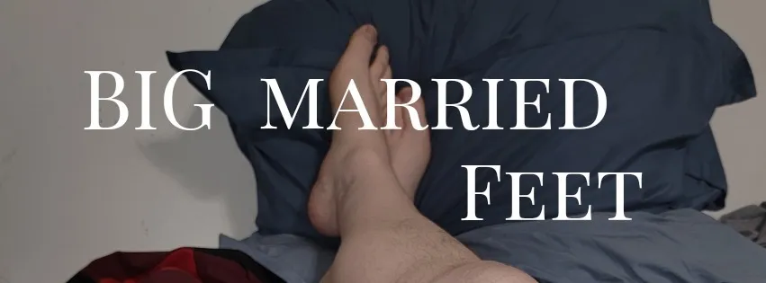 OnlyFans cuenta bigmarriedfeet header 2