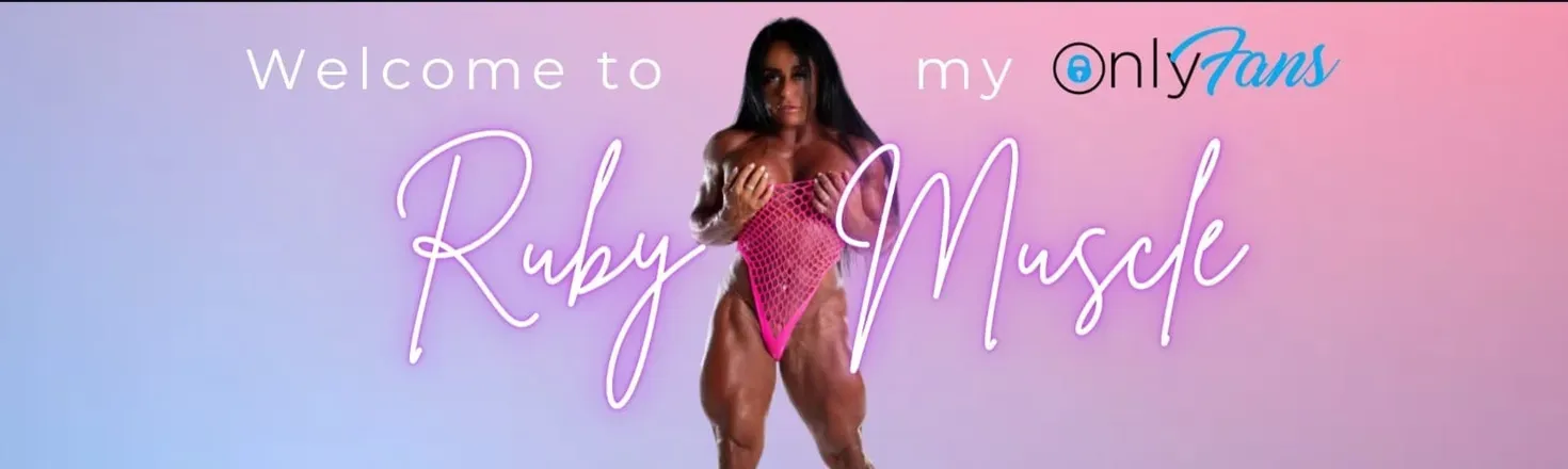OnlyFans cuenta rubymusclefbb header 2