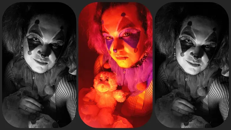OnlyFans cuenta clown_puppy header 2