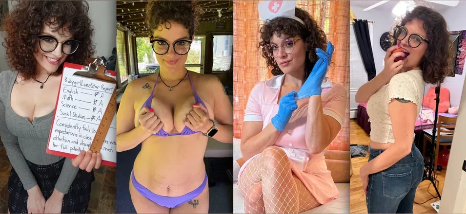 OnlyFans cuenta babygirllunestar header 2