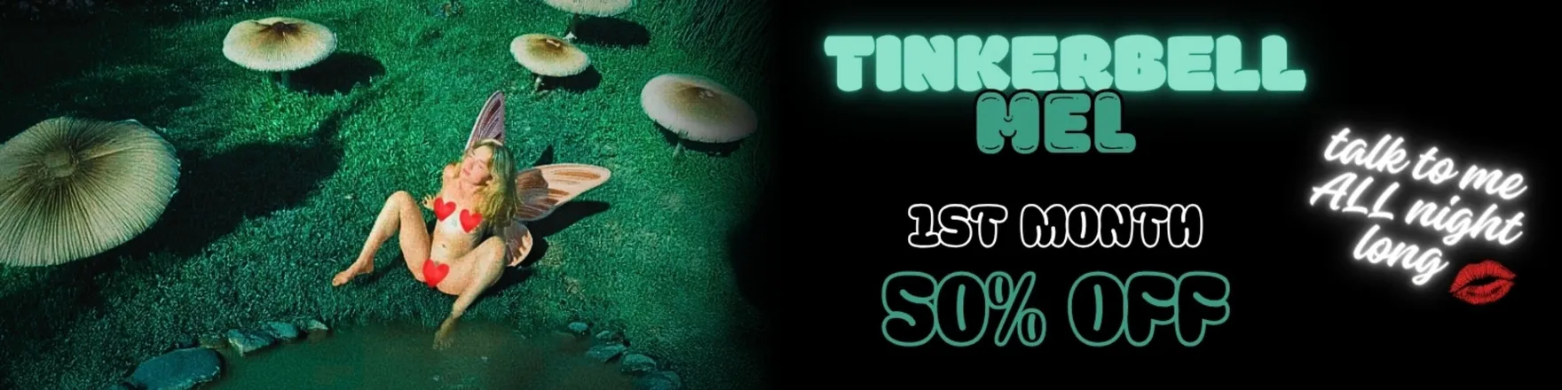 OnlyFans cuenta tinkerbellmel header 2