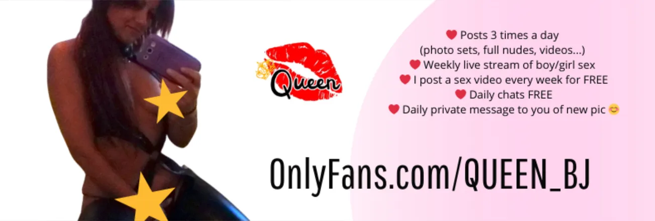 OnlyFans cuenta queen_bj header 2