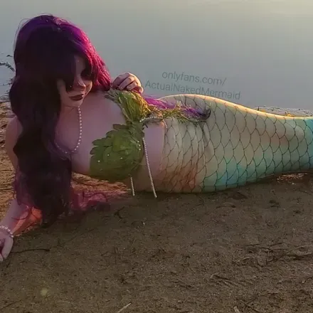 OnlyFans account  actualnakedmermaid avatar 1