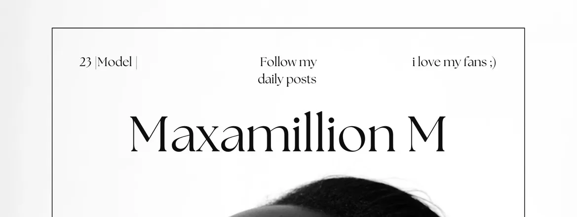 OnlyFans cuenta lovemaxamillion header 2