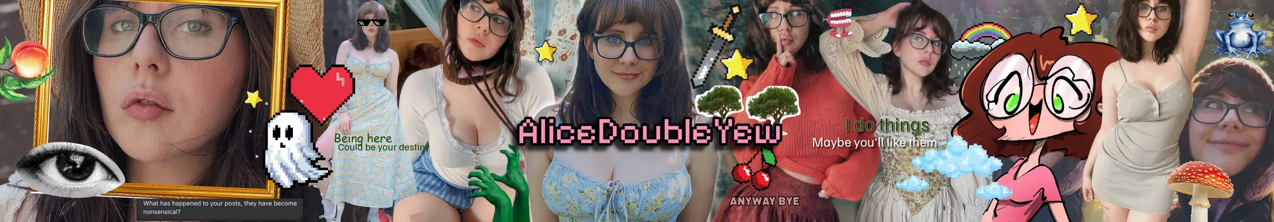 OnlyFans account  alicedoubleyew header 2