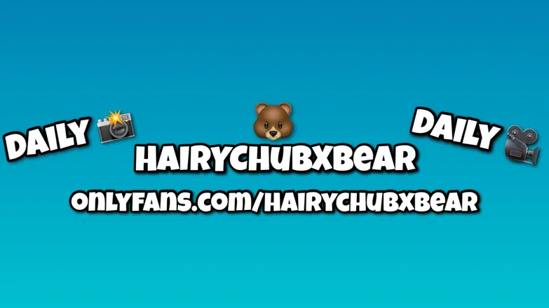 OnlyFans cuenta hairychubxbear header 2