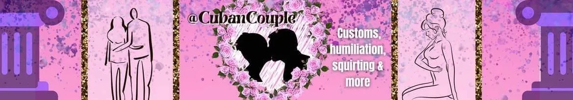 OnlyFans cuenta cubancouple header 2