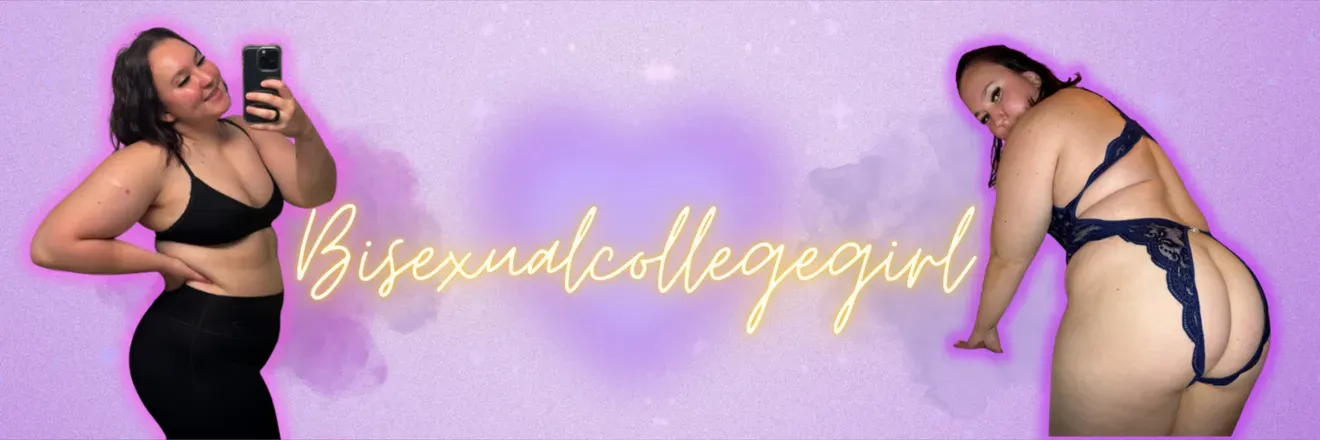 OnlyFans cuenta bisexualcollegegirl header 2