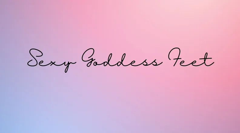 OnlyFans account  sexygoddessfeet header 2