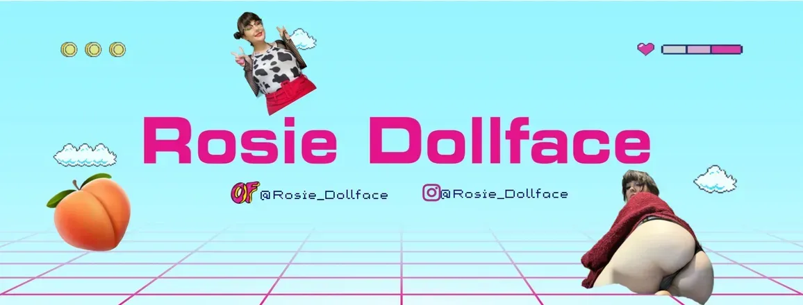OnlyFans cuenta rosie_dollface header 2