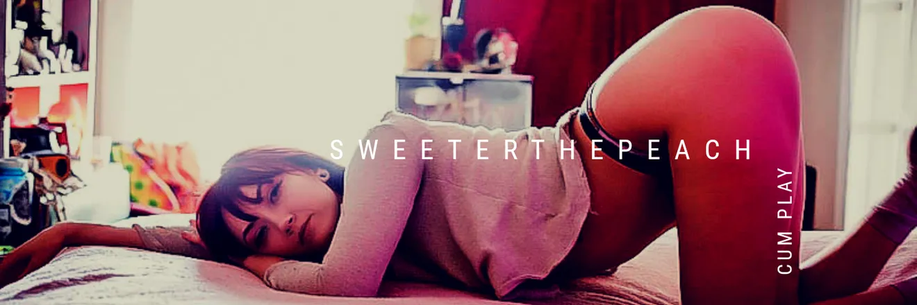 OnlyFans cuenta sweeterthepeachxxx header 2