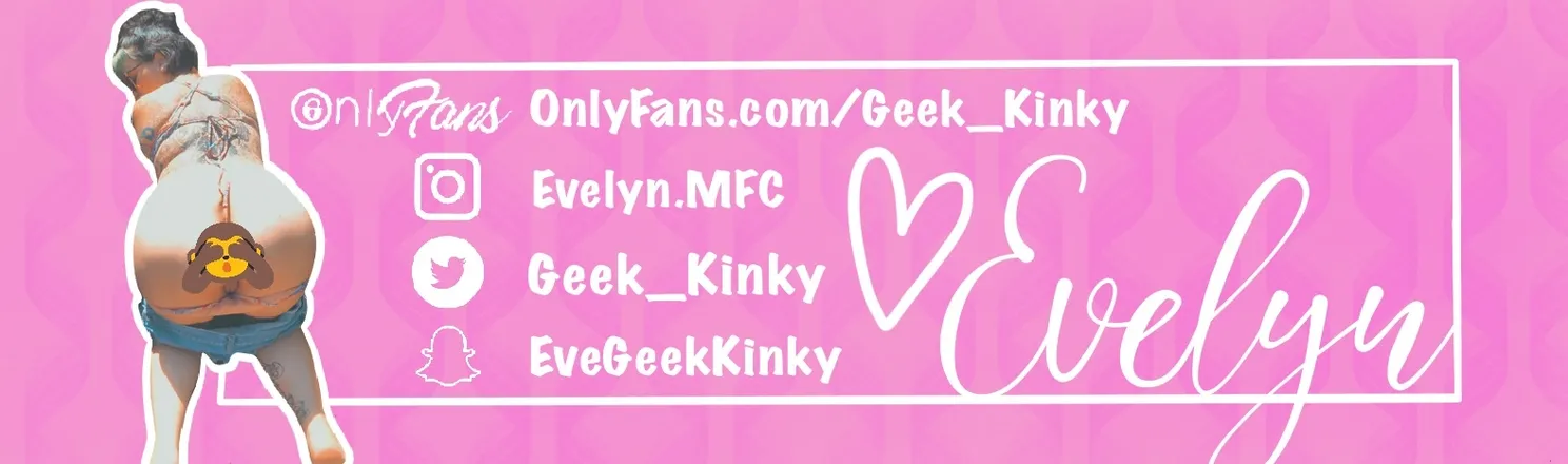 OnlyFans cuenta evelyn.geek header 2