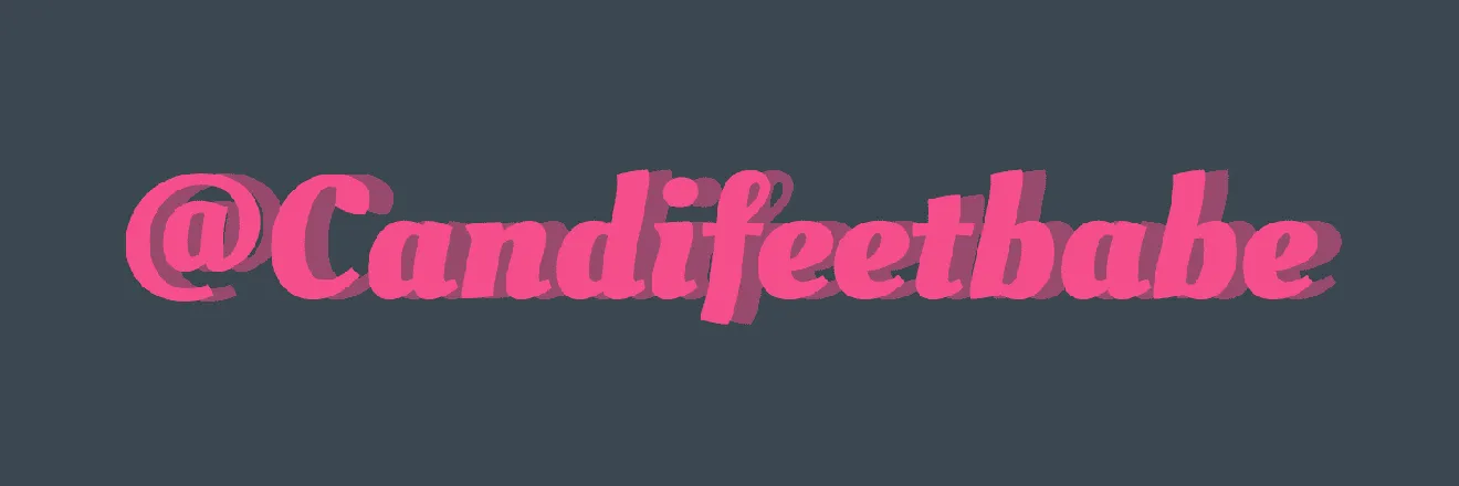 OnlyFans cuenta candifeetbabe header 2