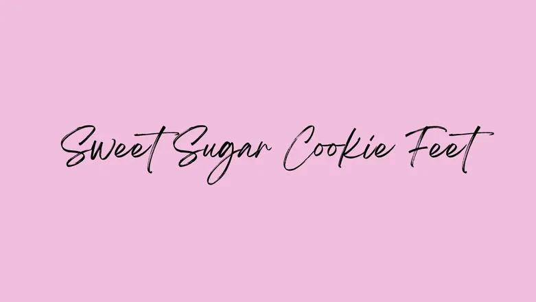 OnlyFans cuenta sweetsugarcookiefeet header 2