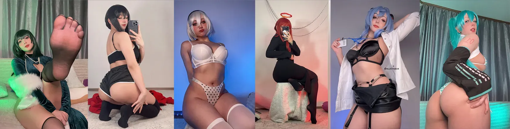 OnlyFans account  aluctoria header 2