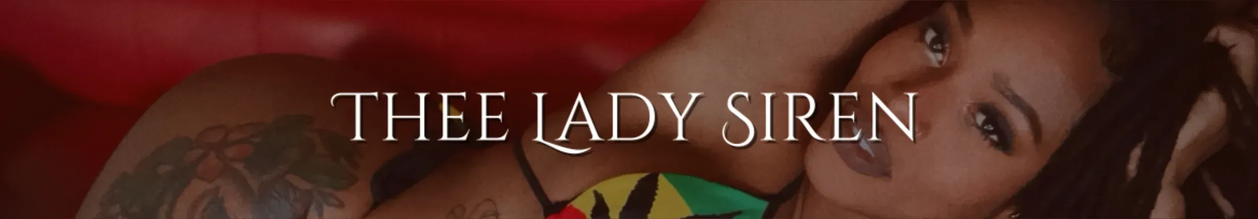 OnlyFans account  theeladysiren header 2