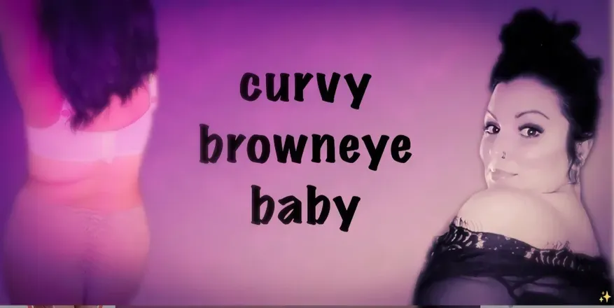 OnlyFans cuenta curvybrowneyebaby header 2