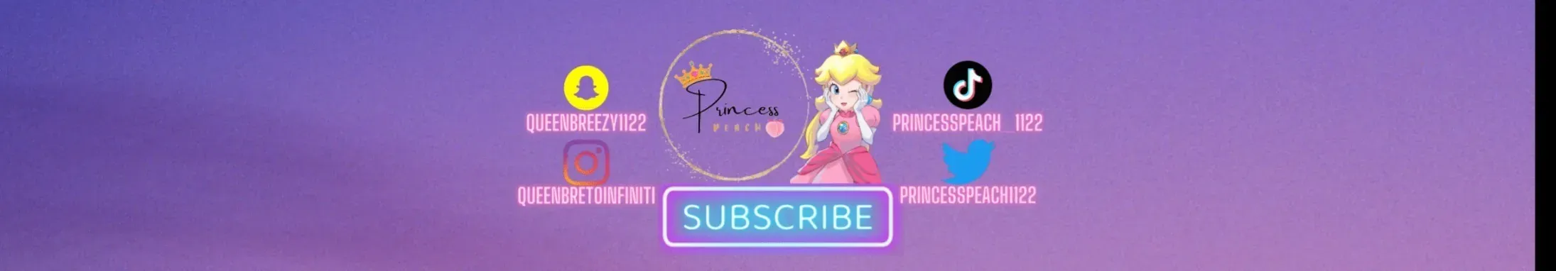 OnlyFans cuenta princesspeachy1122 header 2