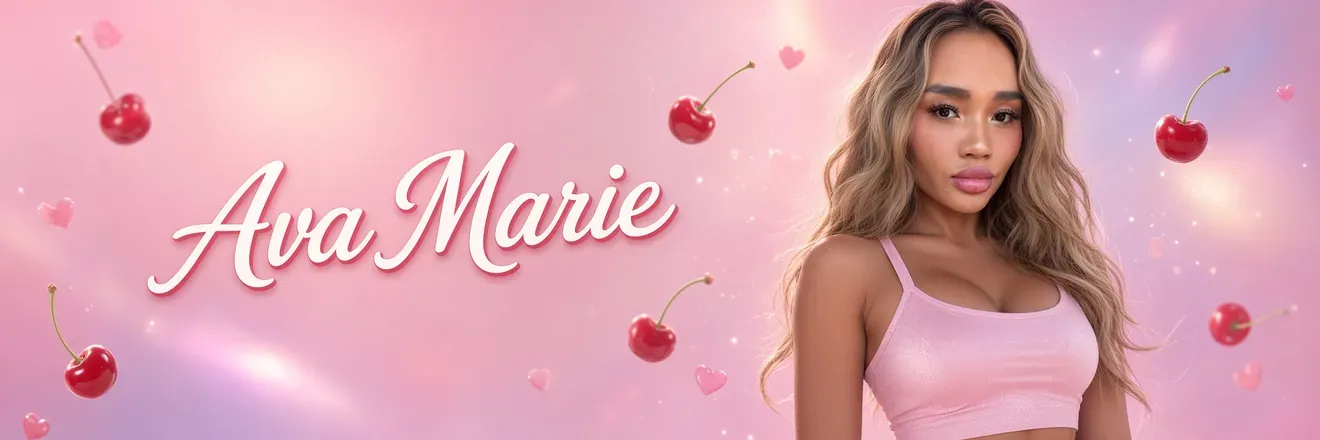 OnlyFans account  theavamariee header 2