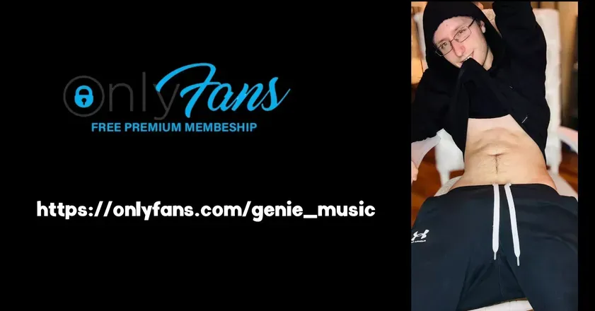 OnlyFans account  genie_music header 2