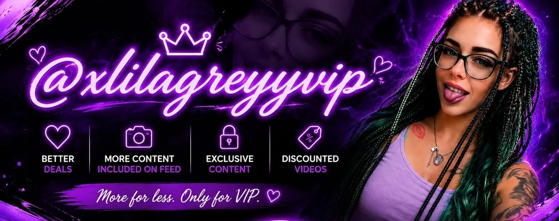 OnlyFans account  xlilagreyyvip header 2