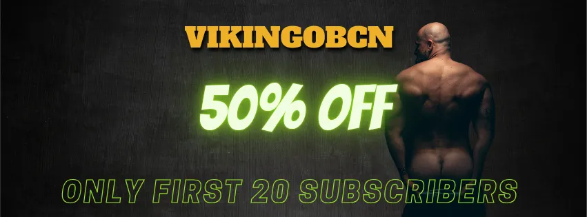 OnlyFans account  vikingobcnxxx header 2