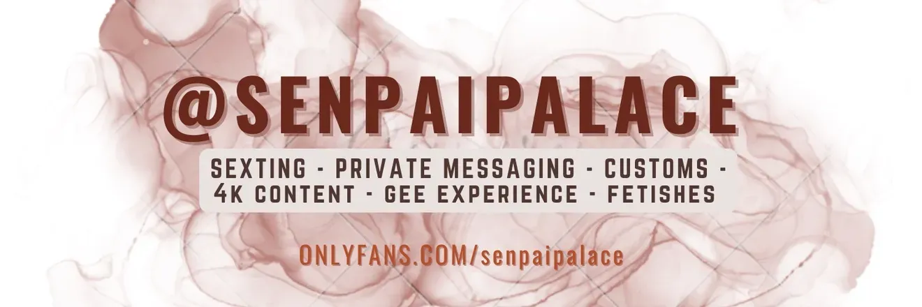 OnlyFans cuenta senpaipalace header 2