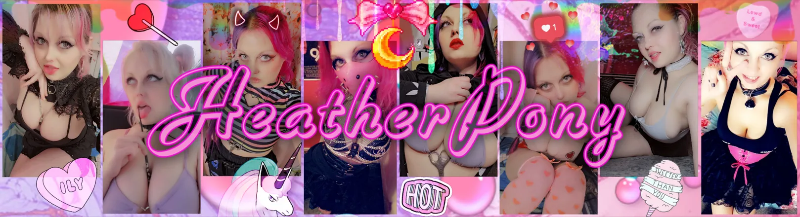 OnlyFans cuenta heatherpony header 2