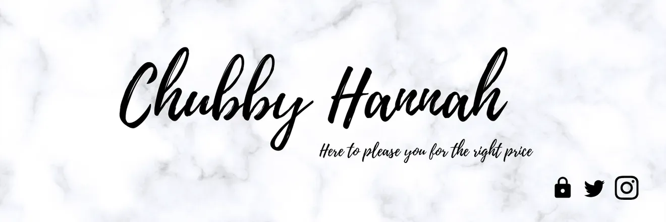 OnlyFans cuenta chubbyhannah header 2