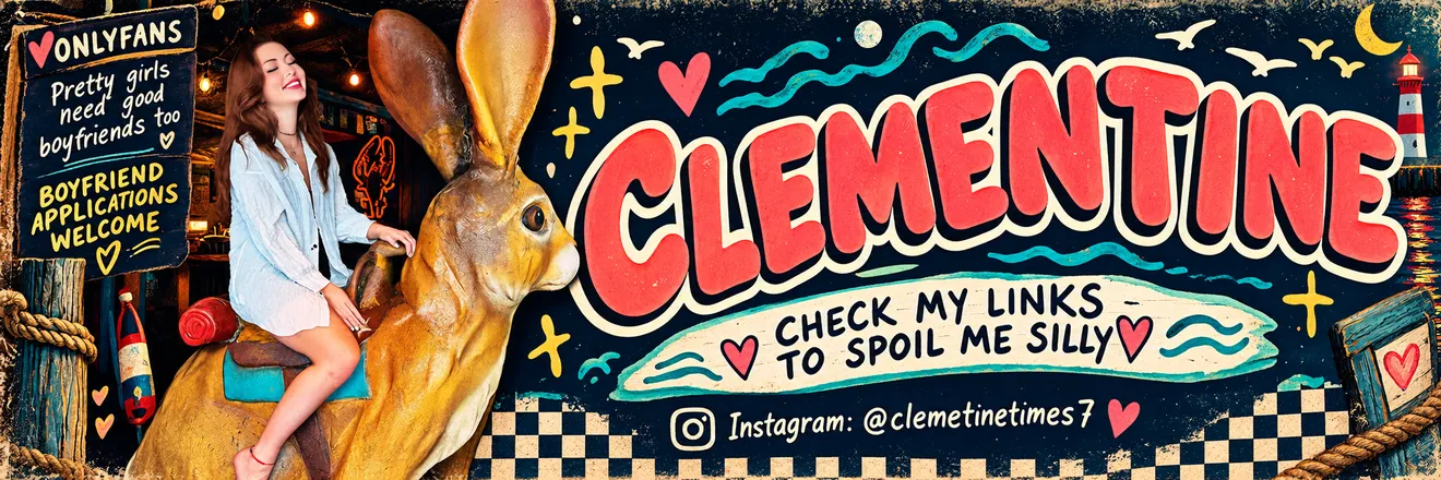 OnlyFans account  clementineshine777 header 2