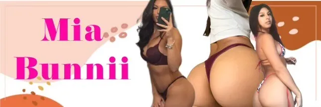 OnlyFans account  miabunniii header 2