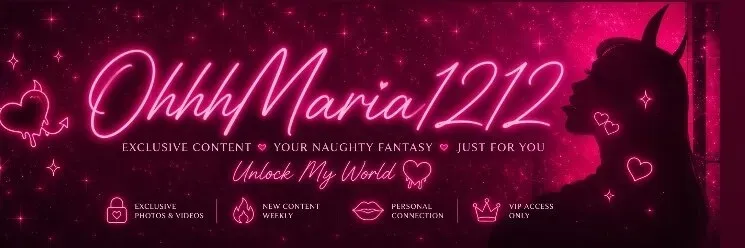 OnlyFans cuenta ohhhmaria1212 header 2