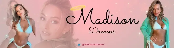 OnlyFans cuenta madisondreams header 2